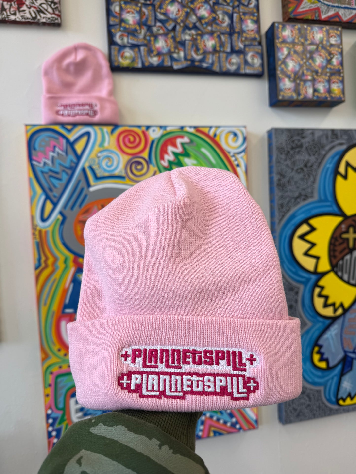PINK BEANIES